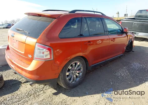 2007 Ford Edge Sel Plus из США, поврежденный, VIN 2FMDK49C97BB37863